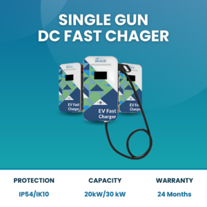 REACH CCS2 Single Gun DC EV Fast Charger 20 kW – 30 kW